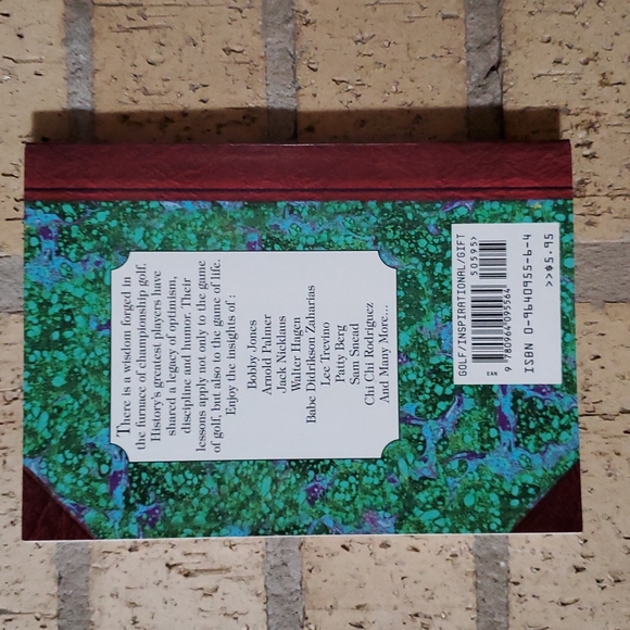 The Golfer's Book of Wisdom compiled and edited by Criswell Freeman - Picture 2 of 2